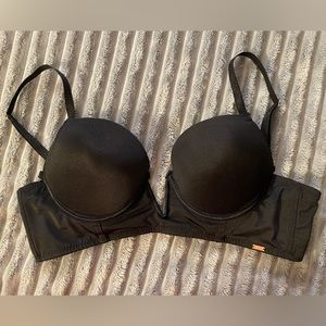 RACHEL Rachel Roy Push-up Black Bra, 34B